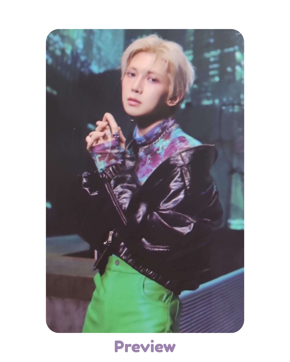 Yeosang Poca incl. Z ver. QR Golden Hour part 5 ATEEZ