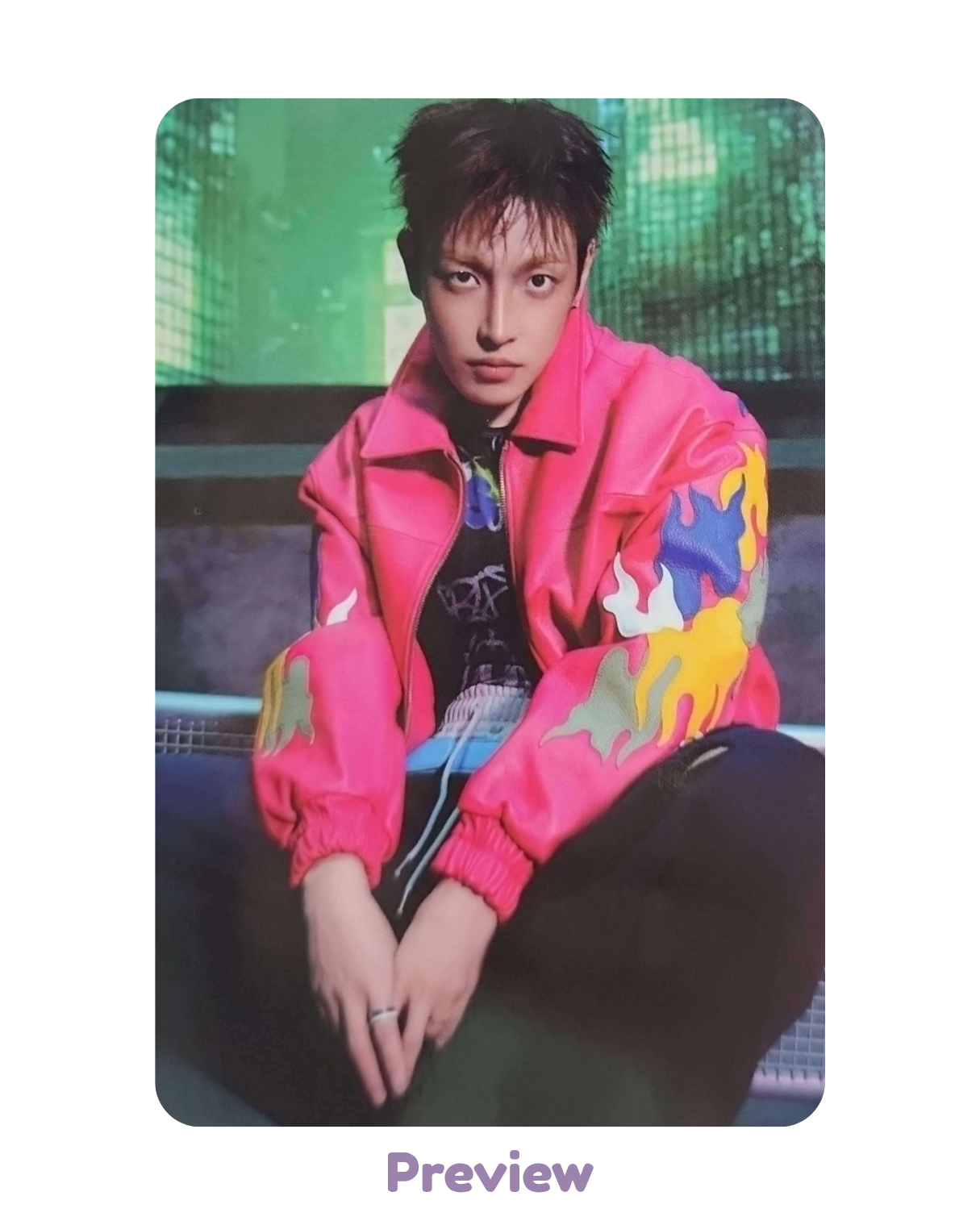 Hongjoong Poca incl. Z ver. Image Golden Hour part 5 ATEEZ