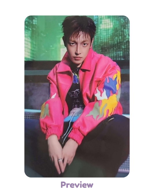 Hongjoong Poca incl. Z ver. Image Golden Hour part 5 ATEEZ