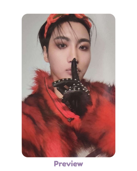 Seonghwa Poca incl. Z ver. A Golden Hour part 5 ATEEZ
