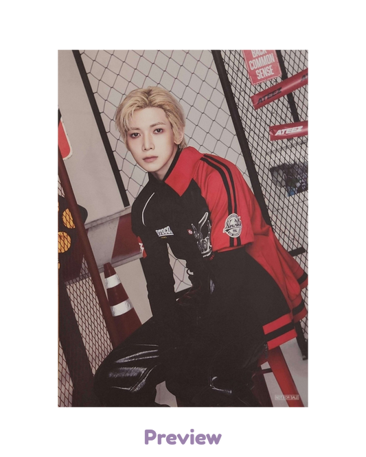 Yeosang Tower Records Lucky Draw 1.4 Flyer ver. (A5) Japan 5th Single BAD ATEEZ