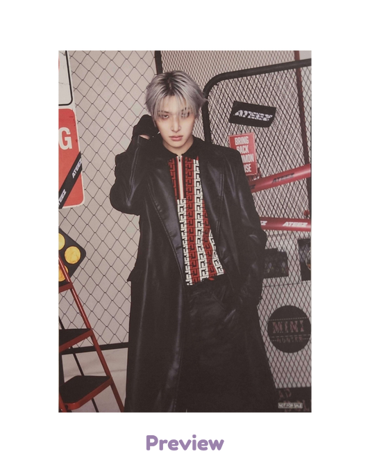 Mingi Tower Records Lucky Draw 1.4 Flyer ver. (A5) Japan 5th Single BAD ATEEZ