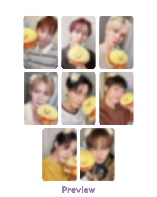 Set/OT8 NY Music Lucky Draw 1.1 Honeybee ver. Golden Hour part 5 ATEEZ