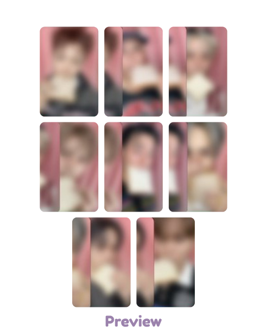 Set/OT8 Kpopstore 2.0 Bread-teez ver. Fansign Benefit Golden Hour part 5 ATEEZ