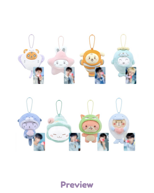 Blue Drift Plush Sea Collection Merch 8th Anniversary Exhibition ATEEZ