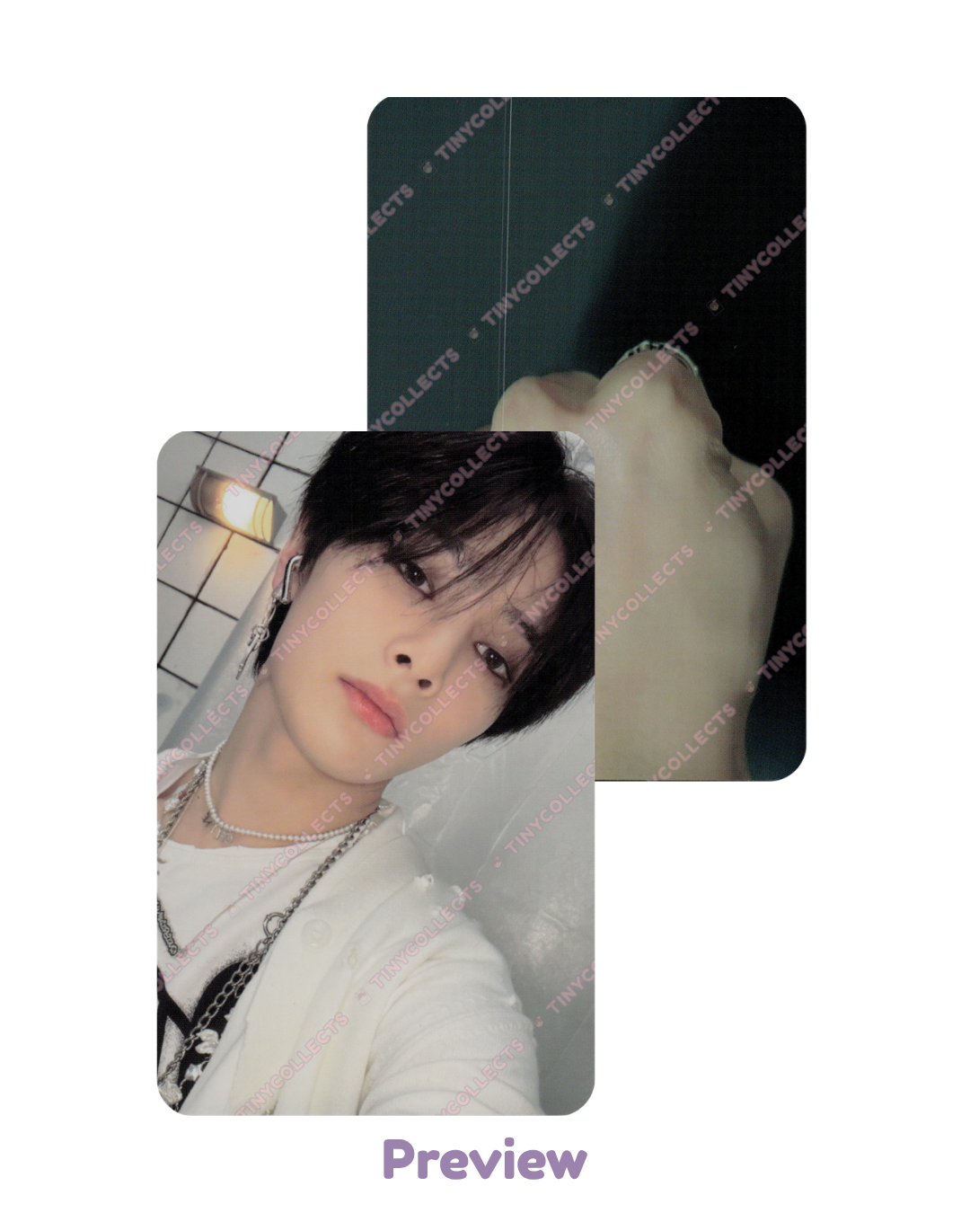 I.N album incl. B ver. double-sided ROCK-STAR Stray Kids