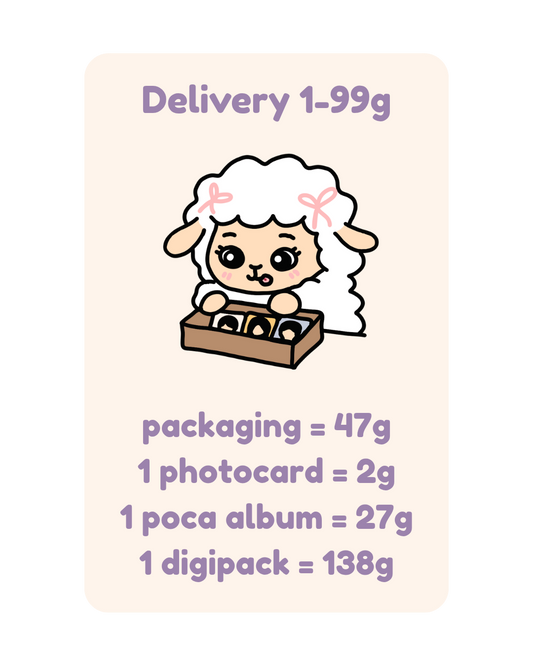 Delivery 1-99g