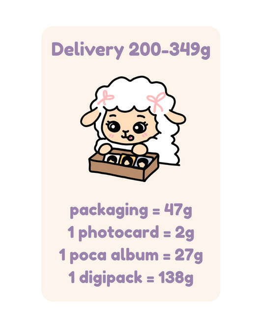 Delivery 200-349g