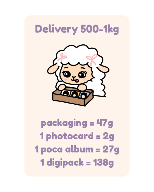 Delivery 500-1kg
