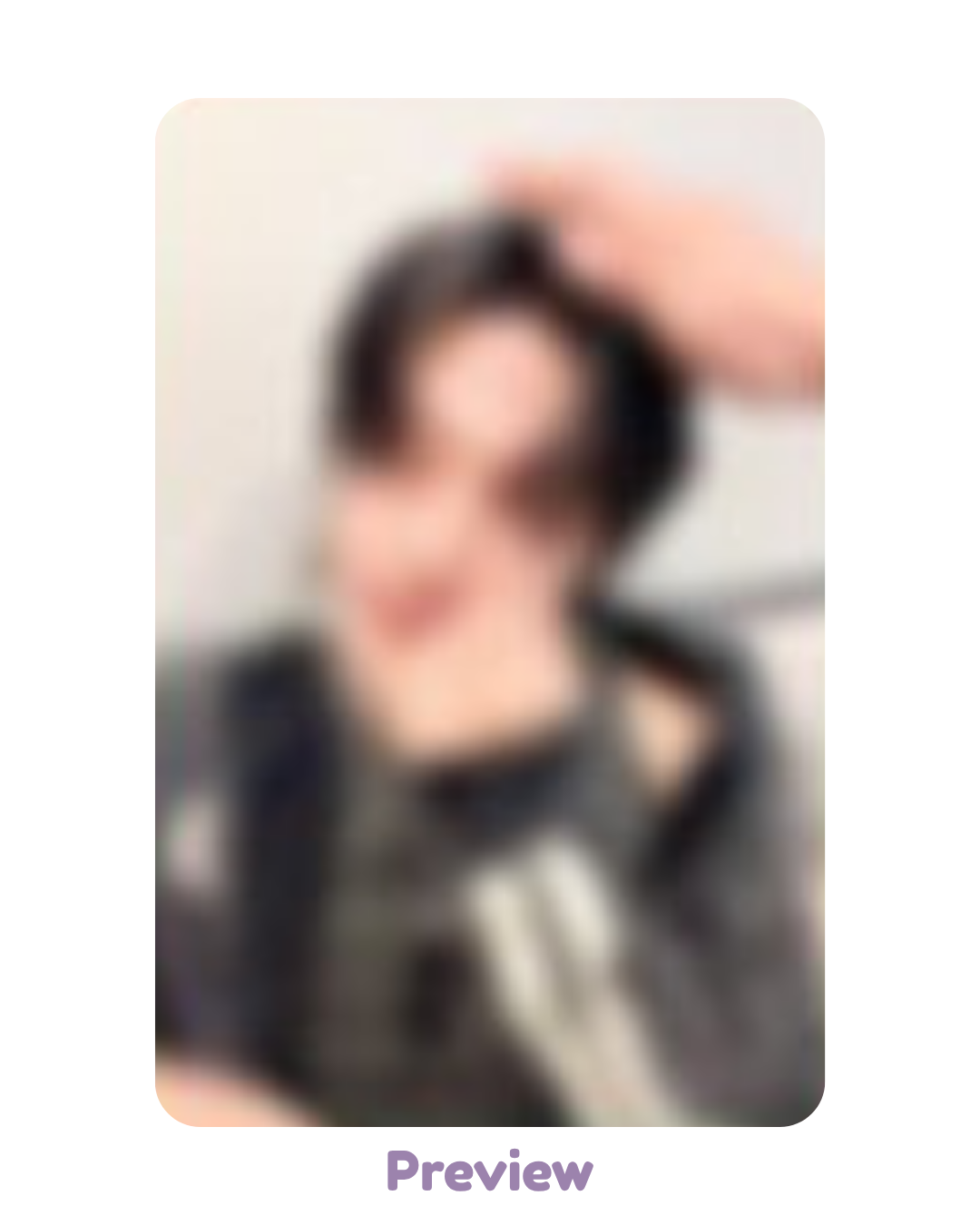 Wooyoung Dear My Muse Lucky Draw 1.2 Pat Pat ver. Golden Hour part 5 ATEEZ