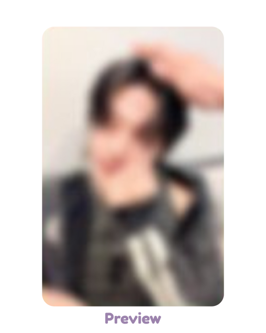 Wooyoung Dear My Muse Lucky Draw 1.2 Pat Pat ver. Golden Hour part 5 ATEEZ