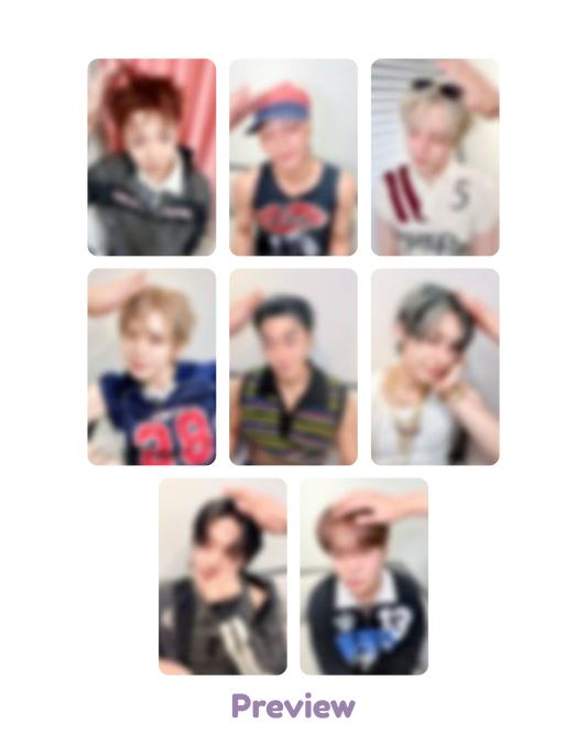 Set/OT8 Dear My Muse Lucky Draw 1.2 Pat Pat ver. Golden Hour part 5 ATEEZ