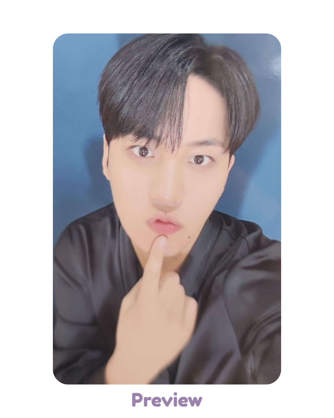 Jongho Tokyo Fanmeeting Trading Card ver. 1 merch Atiny's Voyage: Tiny Mystery ATEEZ