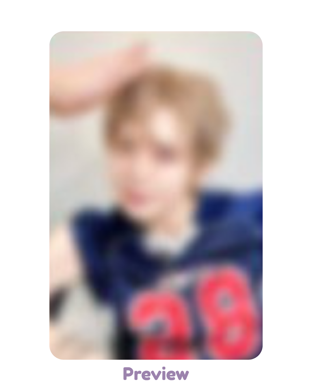 Yeosang Dear My Muse Lucky Draw 1.2 Pat Pat ver. Golden Hour part 5 ATEEZ