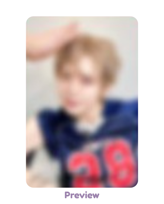 Yeosang Dear My Muse Lucky Draw 1.2 Pat Pat ver. Golden Hour part 5 ATEEZ