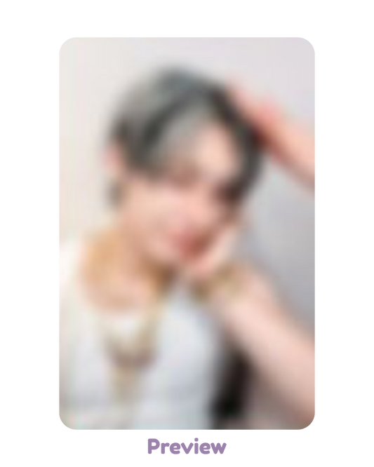 Mingi Dear My Muse Lucky Draw 1.2 Pat Pat ver. Golden Hour part 5 ATEEZ