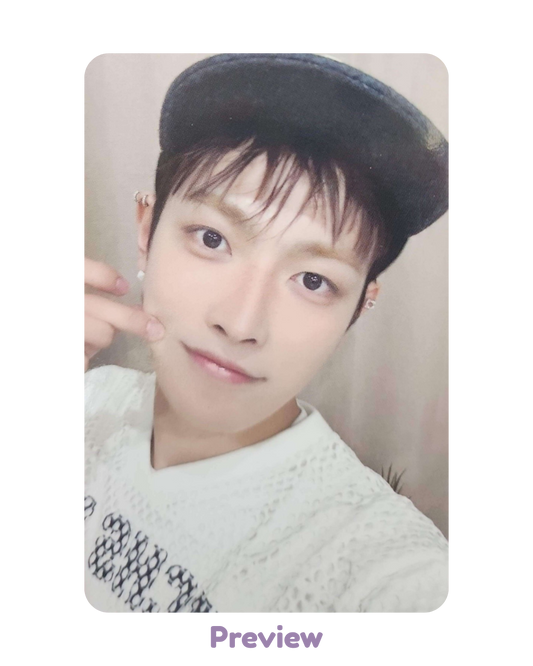 Hongjoong Tokyo Fanmeeting Trading Card ver. 2 merch Atiny's Voyage: Tiny Mystery ATEEZ