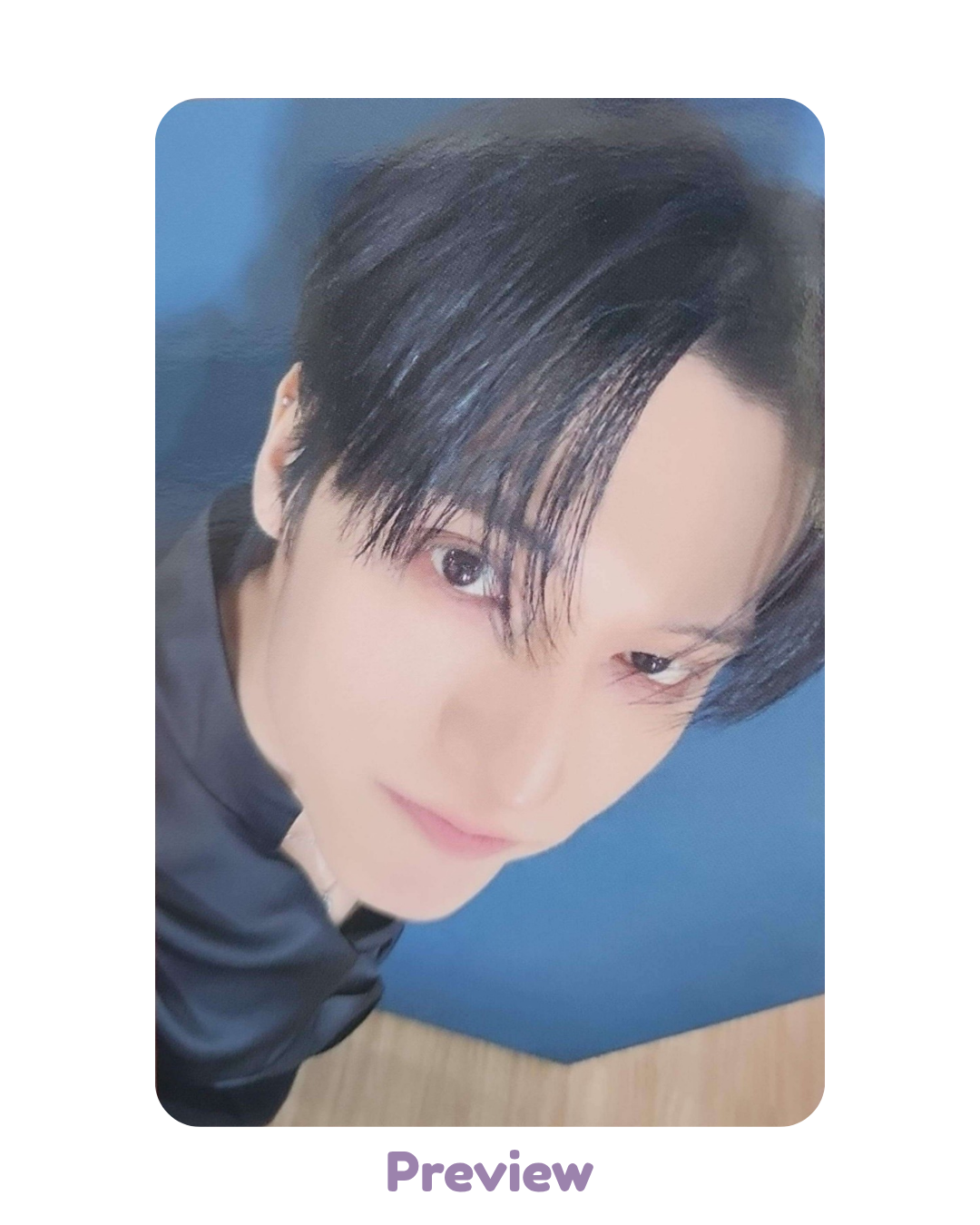 Wooyoung Tokyo Fanmeeting Trading Card ver. 3 merch Atiny's Voyage: Tiny Mystery ATEEZ