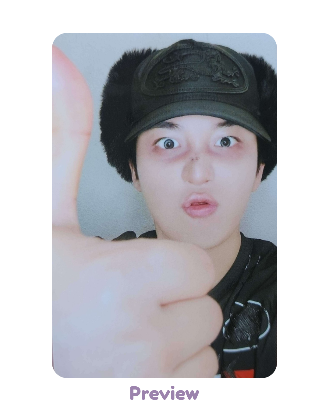 Jongho Fanmeeting Venue Limited Lucky Draw Day 1 Big Good ver. Japan 5th album BAD ATEEZ