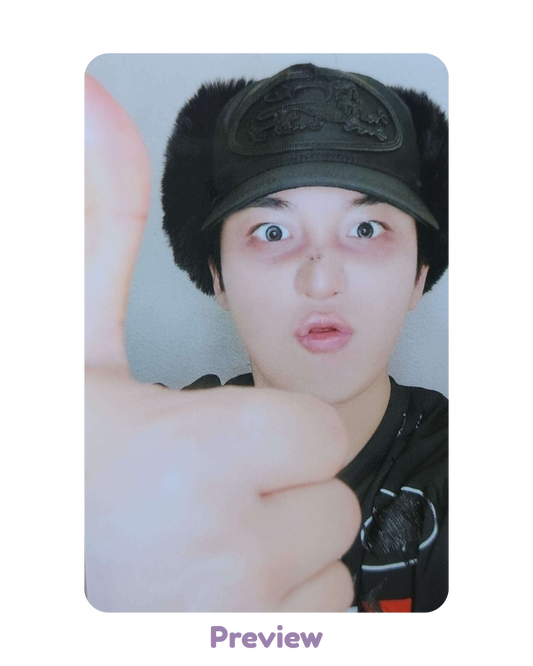 Jongho Fanmeeting Venue Limited Lucky Draw Day 1 Big Good ver. Japan 5th album BAD ATEEZ