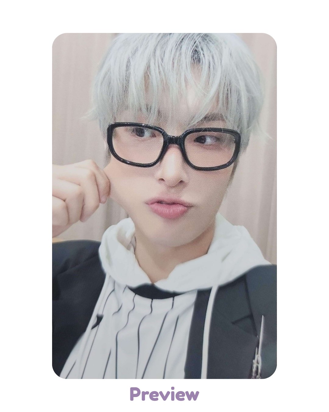 Mingi Tokyo Fanmeeting Trading Card ver. 2 merch Atiny's Voyage: Tiny Mystery ATEEZ