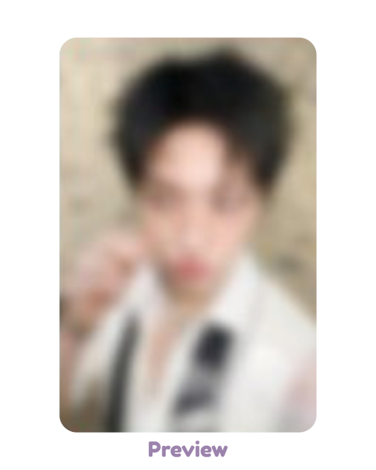 Mingi Dear My Muse Lucky Draw 1.1 Selfie ver. Golden Hour part 5 ATEEZ
