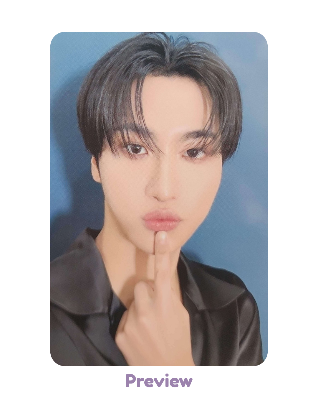 Seonghwa Tokyo Fanmeeting Trading Card ver. 1 merch Atiny's Voyage: Tiny Mystery ATEEZ