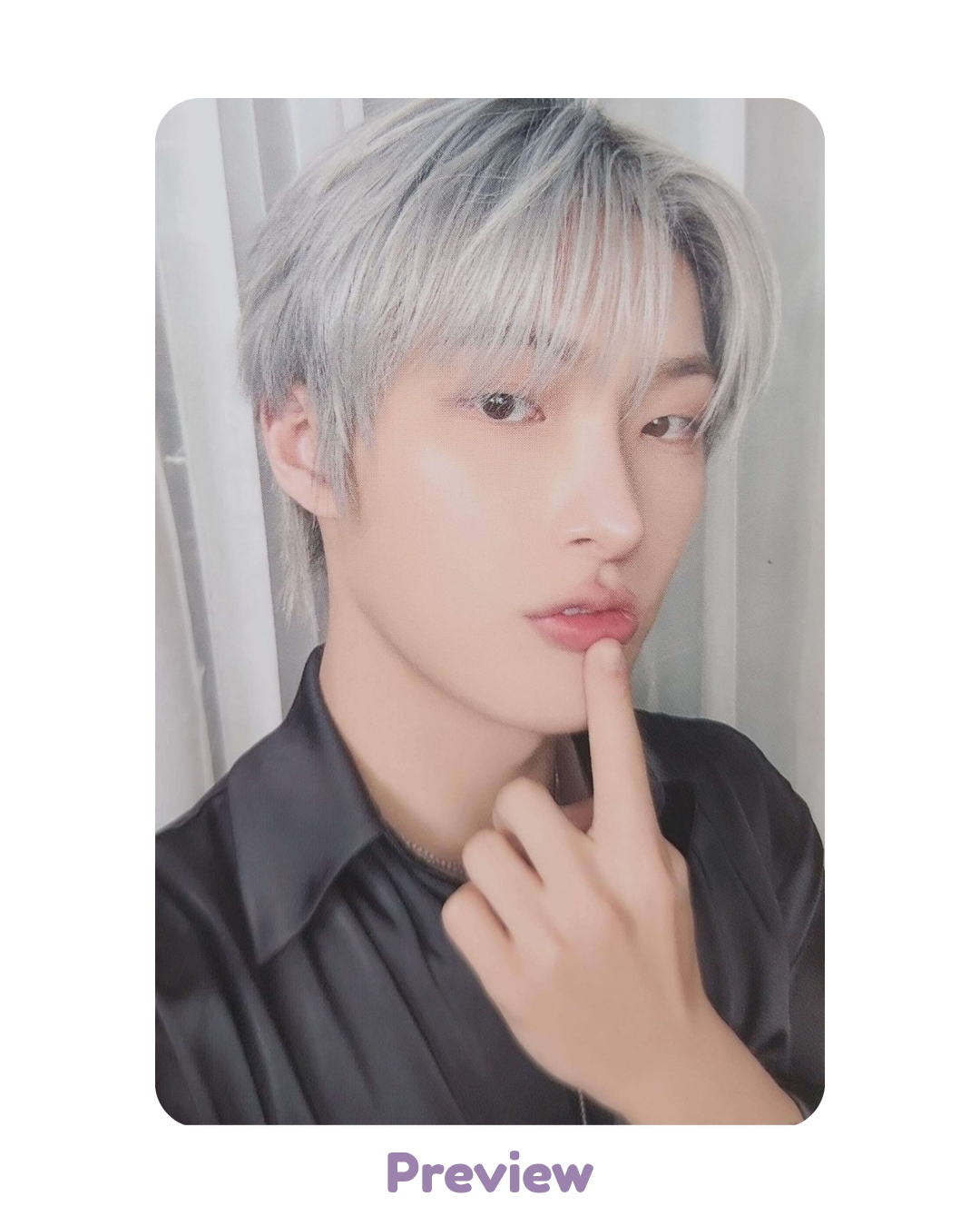 Mingi Tokyo Fanmeeting Trading Card ver. 1 merch Atiny's Voyage: Tiny Mystery ATEEZ