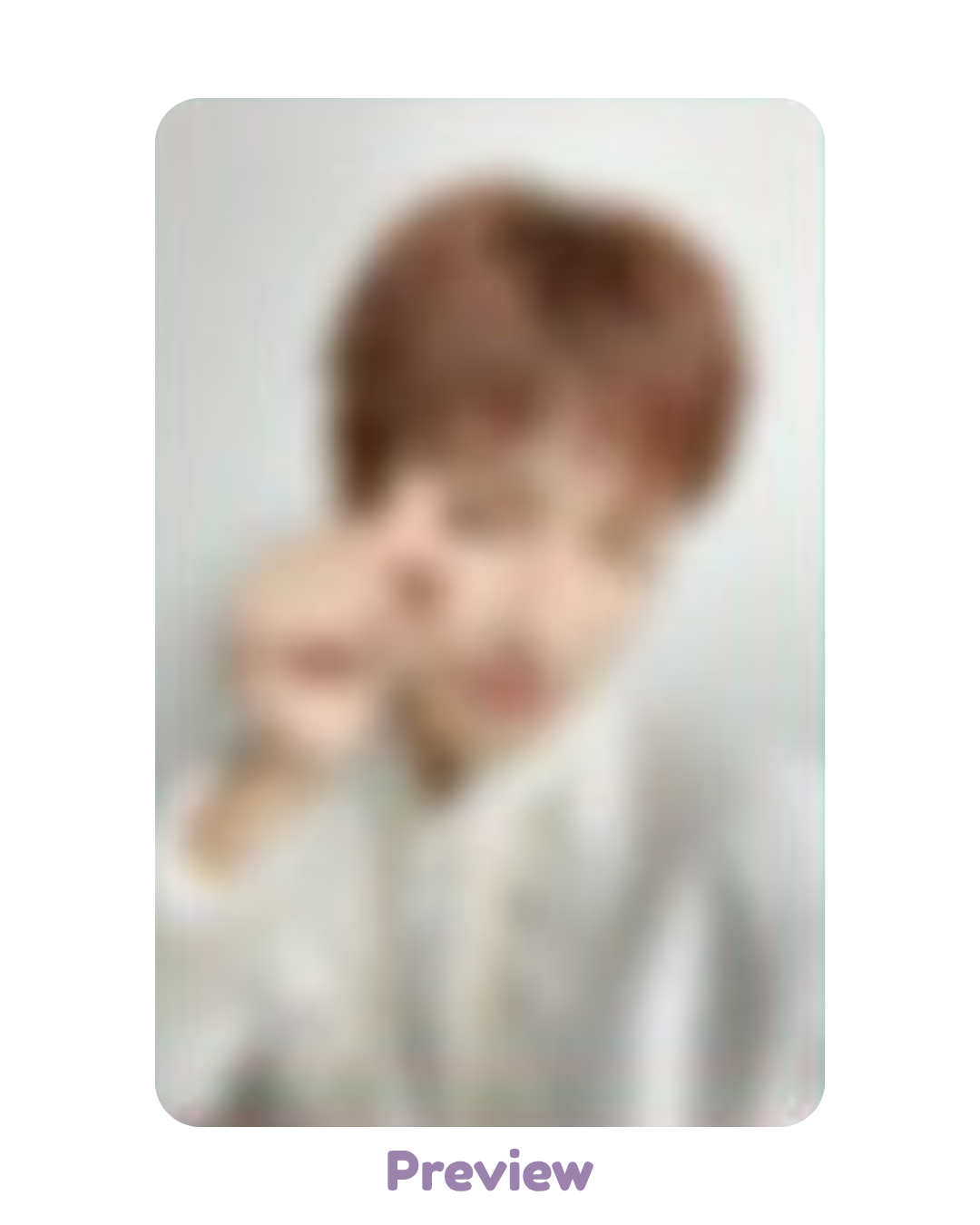 Hongjoong Dear My Muse Lucky Draw 1.1 Selfie ver. Golden Hour part 5 ATEEZ