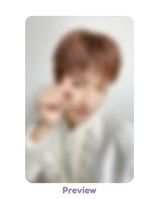 Hongjoong Dear My Muse Lucky Draw 1.1 Selfie ver. Golden Hour part 5 ATEEZ