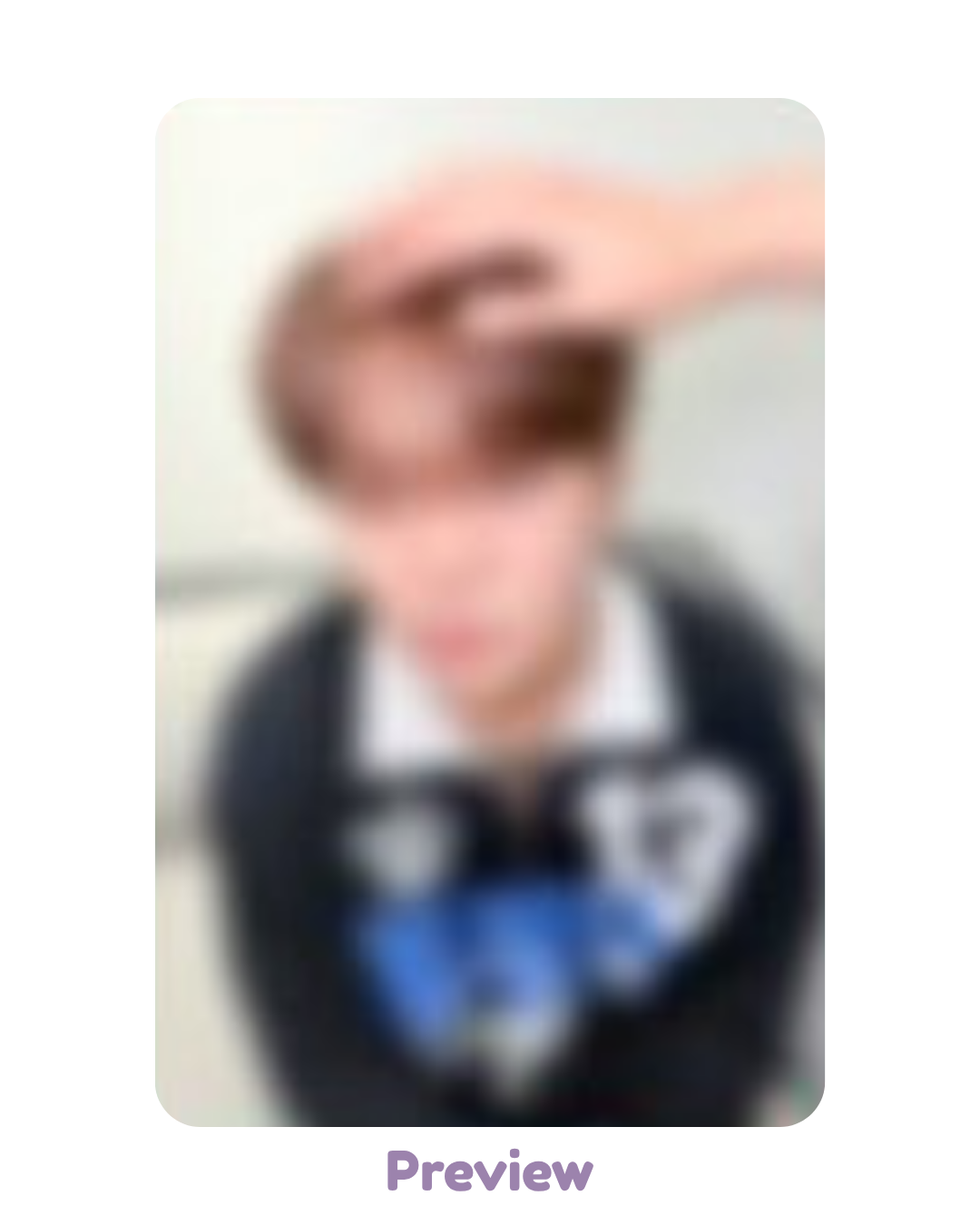 Jongho Dear My Muse Lucky Draw 1.2 Pat Pat ver. Golden Hour part 5 ATEEZ