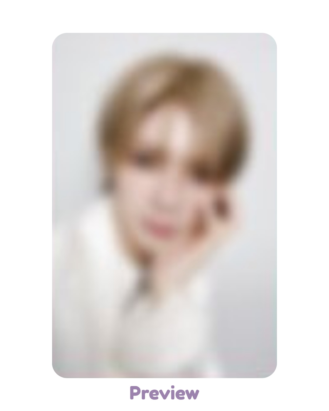 Yeosang Dear My Muse Lucky Draw 1.1 Selfie ver. Golden Hour part 5 ATEEZ