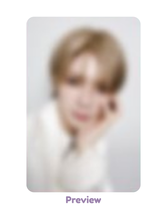 Yeosang Dear My Muse Lucky Draw 1.1 Selfie ver. Golden Hour part 5 ATEEZ