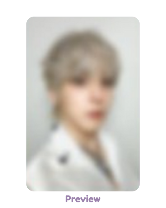 Yunho Dear My Muse Lucky Draw 1.1 Selfie ver. Golden Hour part 5 ATEEZ