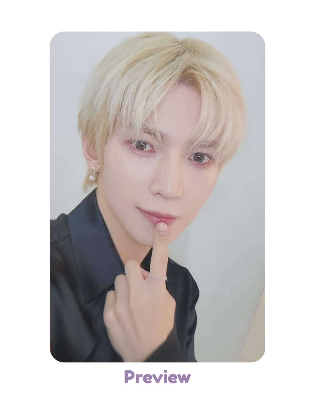 Yeosang Tokyo Fanmeeting Trading Card ver. 1 merch Atiny's Voyage: Tiny Mystery ATEEZ