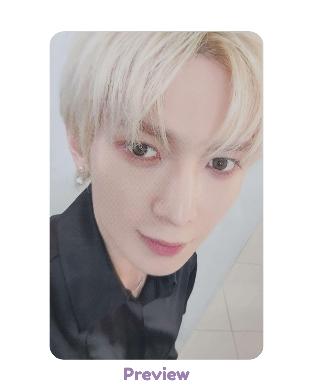 Yeosang Tokyo Fanmeeting Trading Card ver. 3 merch Atiny's Voyage: Tiny Mystery ATEEZ