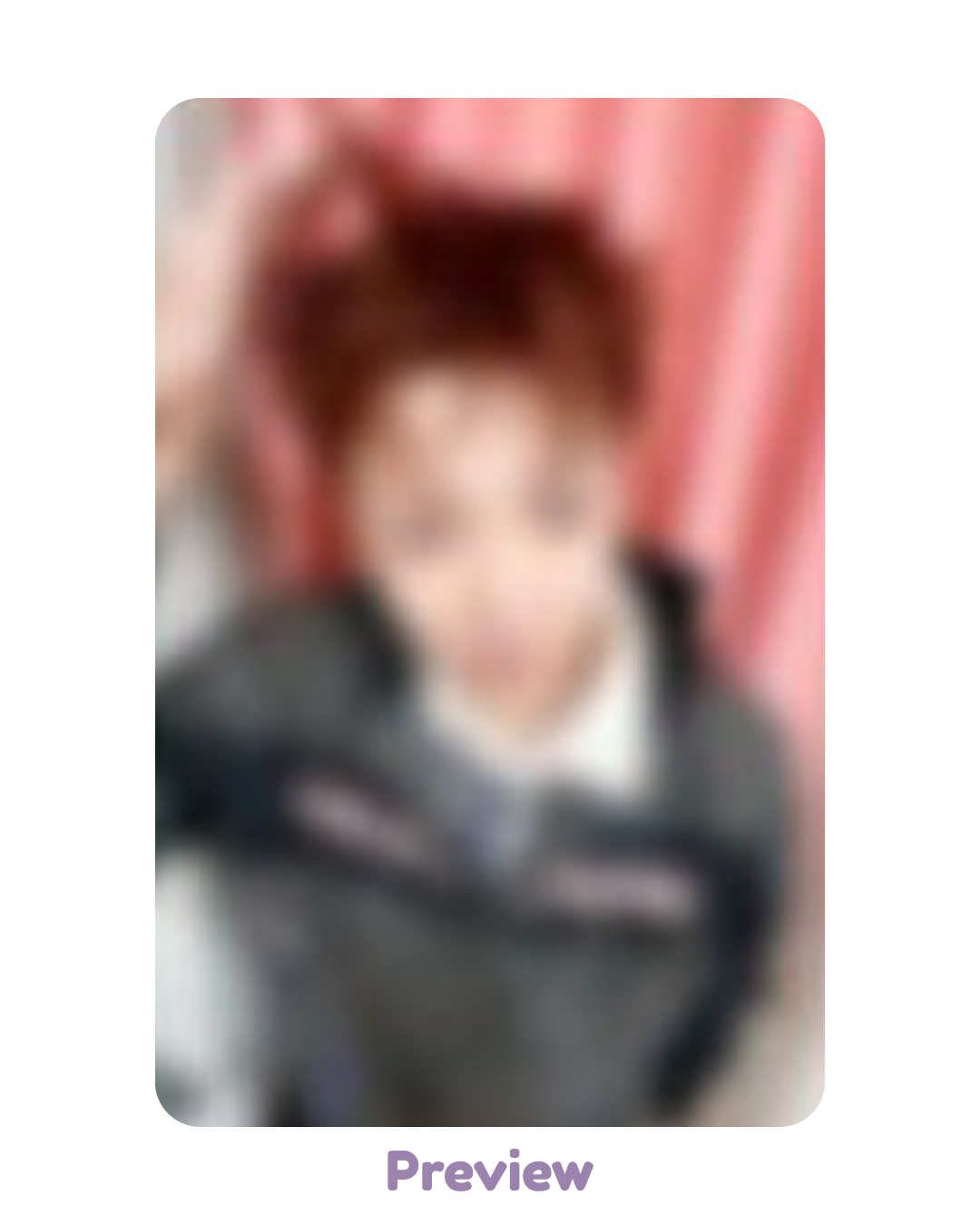 Hongjoong Dear My Muse Lucky Draw 1.2 Pat Pat ver. Golden Hour part 5 ATEEZ