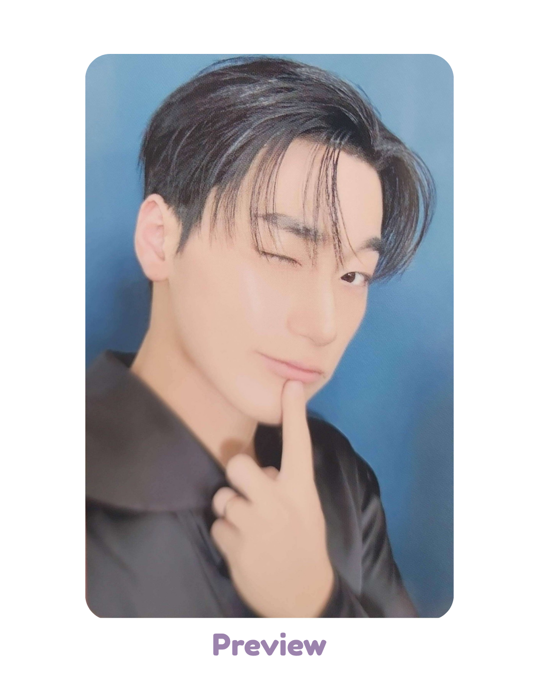 San Tokyo Fanmeeting Trading Card ver. 1 merch Atiny's Voyage: Tiny Mystery ATEEZ