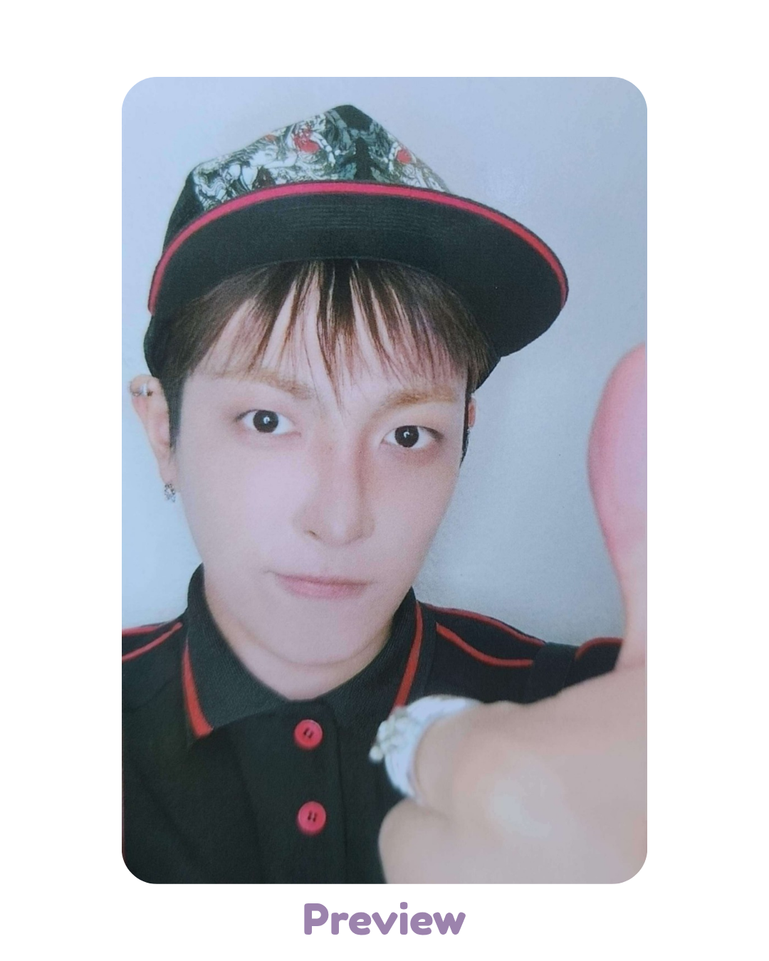Hongjoong Fanmeeting Venue Limited Lucky Draw Day 1 Big Good ver. Japan 5th album BAD ATEEZ