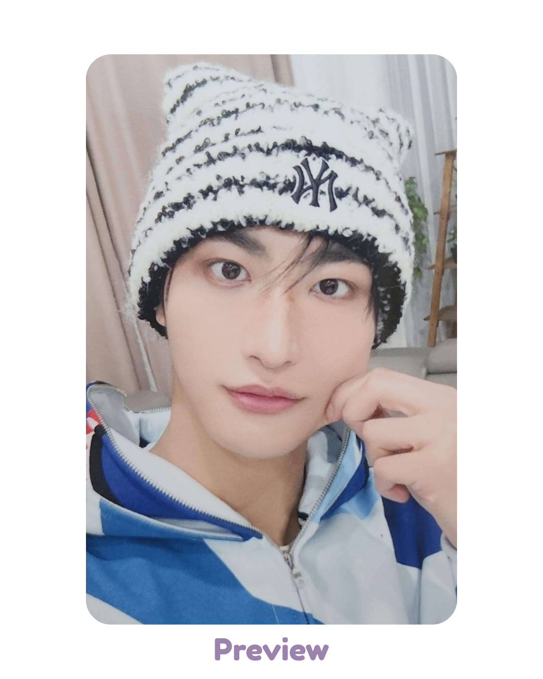 Seonghwa Tokyo Fanmeeting Trading Card ver. 2 merch Atiny's Voyage: Tiny Mystery ATEEZ