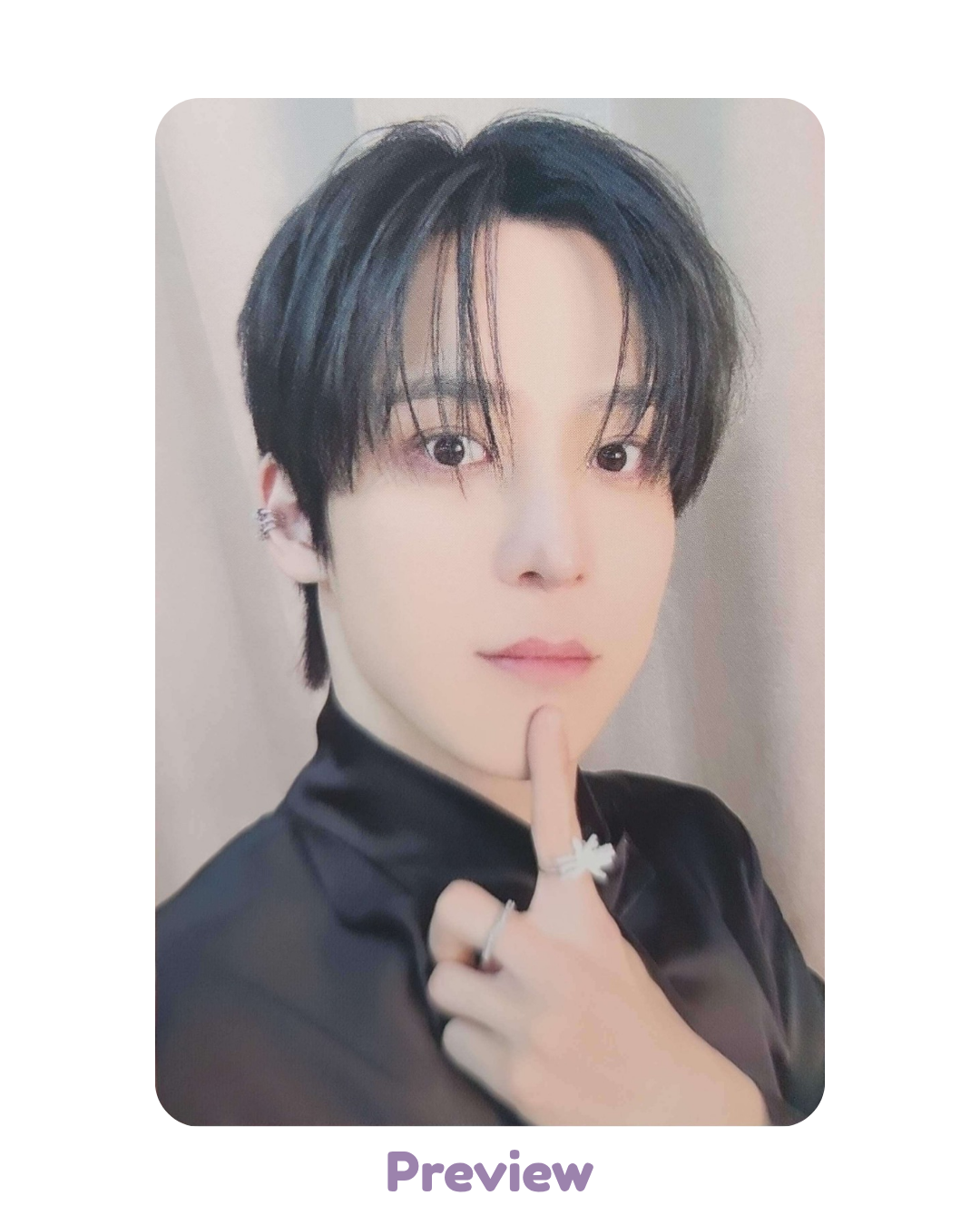 Yunho Tokyo Fanmeeting Trading Card ver. 1 merch Atiny's Voyage: Tiny Mystery ATEEZ