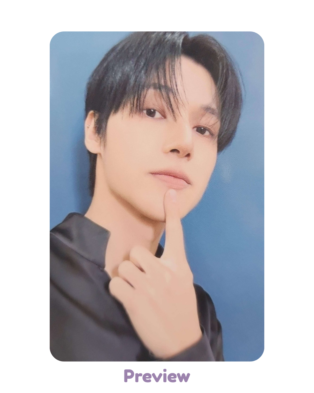 Wooyoung Tokyo Fanmeeting Trading Card ver. 1 merch Atiny's Voyage: Tiny Mystery ATEEZ